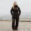 EQUIDRY All-In-One Women's Waterproof Jumpsuit - Brown