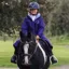 EQUIDRY Evolution Thick Fleece Lined Junior Jacket - Deep Purple/Lilac