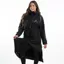 EQUIDRY Evolution Thin Fleece Lined Waterproof Jacket - Black/Black