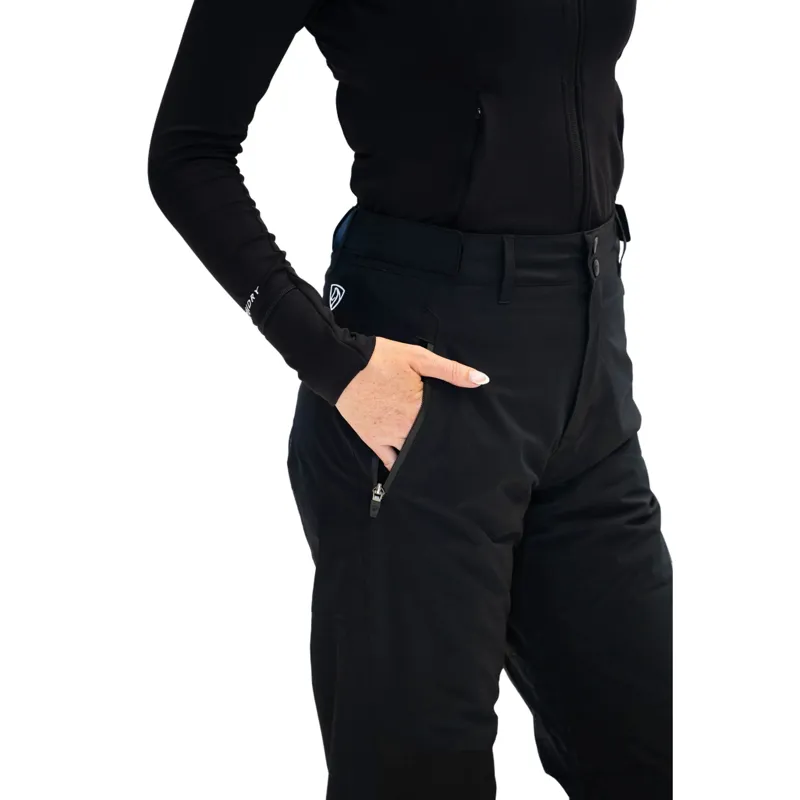 EQUIDRY Freya Waterproof Riding Pants - Black-8