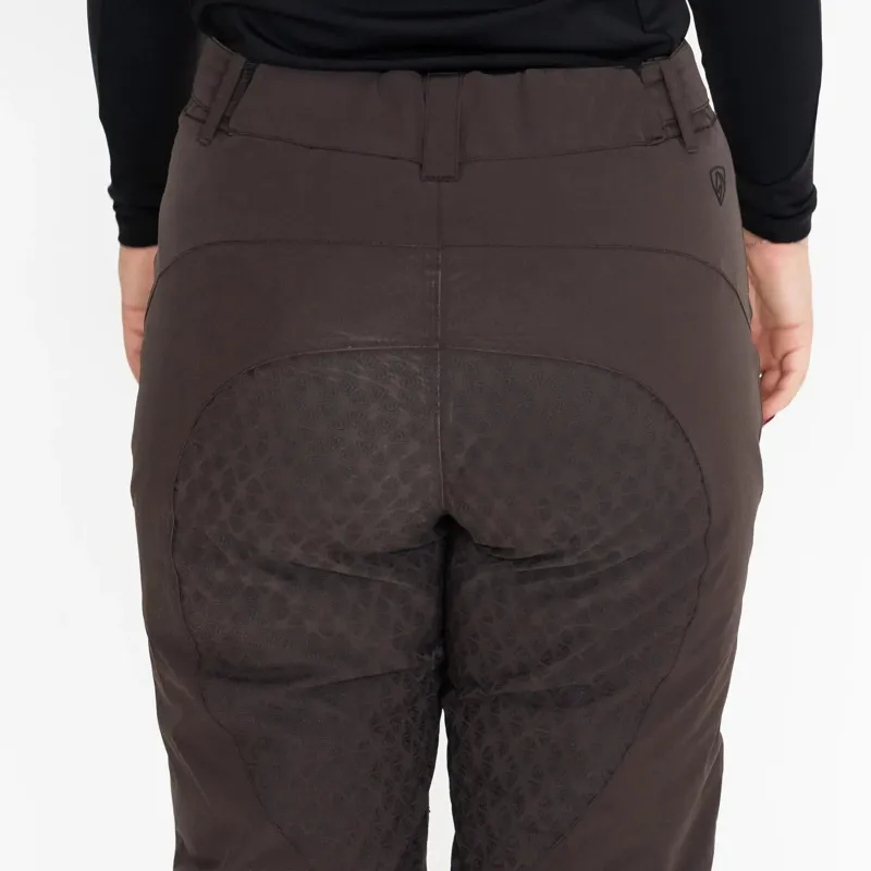 EQUIDRY Freya Waterproof Riding Pants - Brown/Black-3