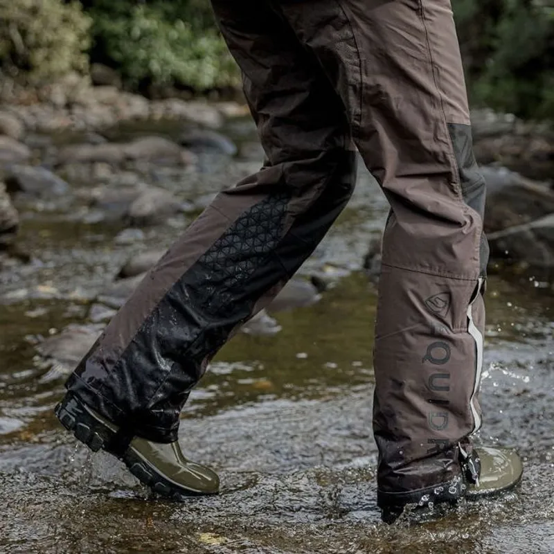 EQUIDRY Freya Waterproof Riding Pants - Brown/Black-11