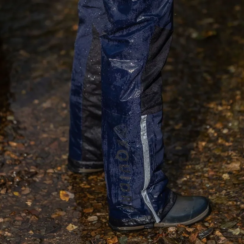 EQUIDRY Freya Waterproof Riding Pants - Navy/Black-4