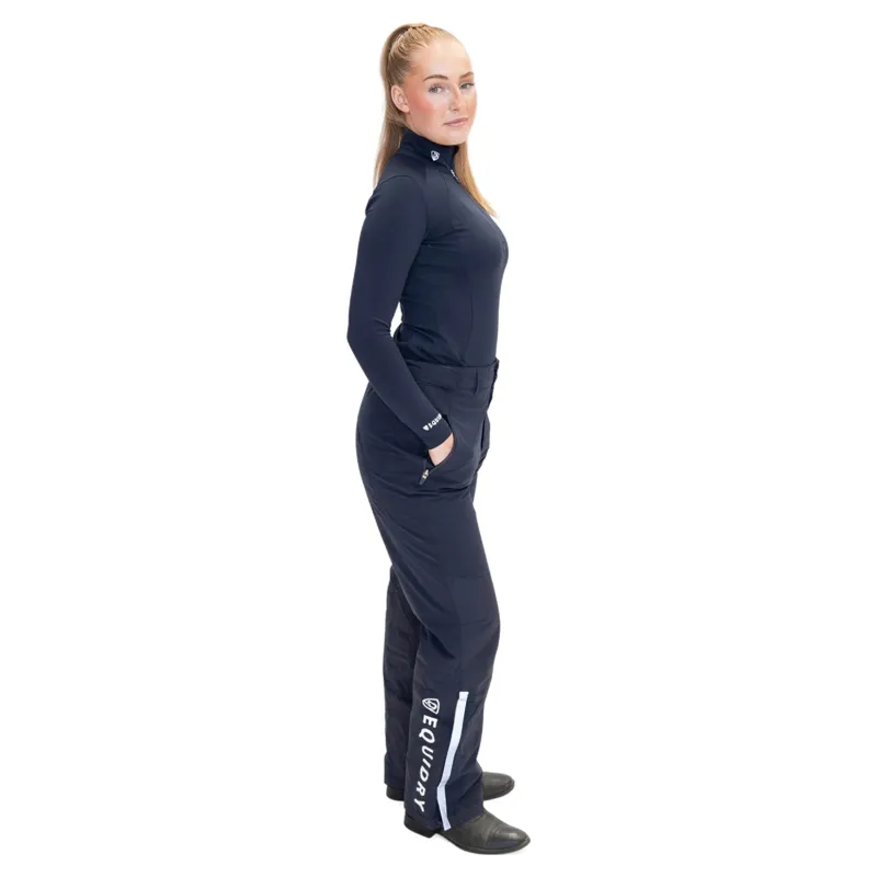 EQUIDRY Freya Waterproof Riding Pants - Navy-5