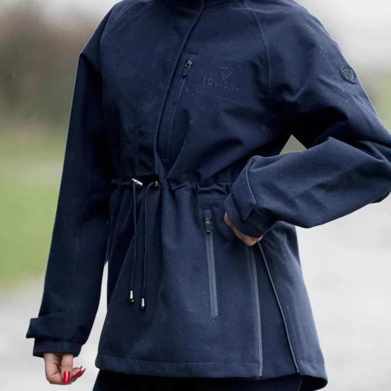 EQUIDRY Nevada Women's Waterproof Smock - Navy-7