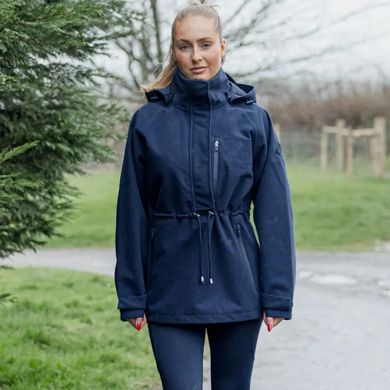 EQUIDRY Nevada Women's Waterproof Smock - Navy