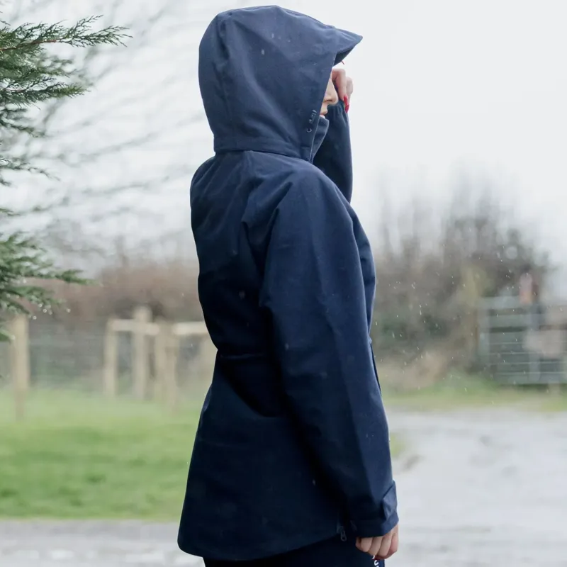 EQUIDRY Nevada Women's Waterproof Smock - Navy-4