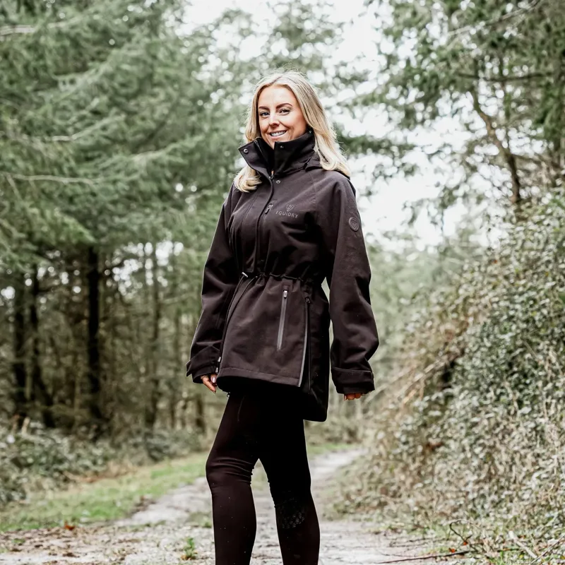 EQUIDRY Nevada Women's Waterproof Smock - Brown-3