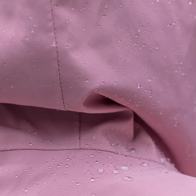 EQUIDRY Storm Smock Waterproof Quarter Zip Adult Jacket - Pale Pink-9