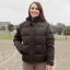 EQUIDRY Talia Womens Waterproof Puffer Jacket - Brown