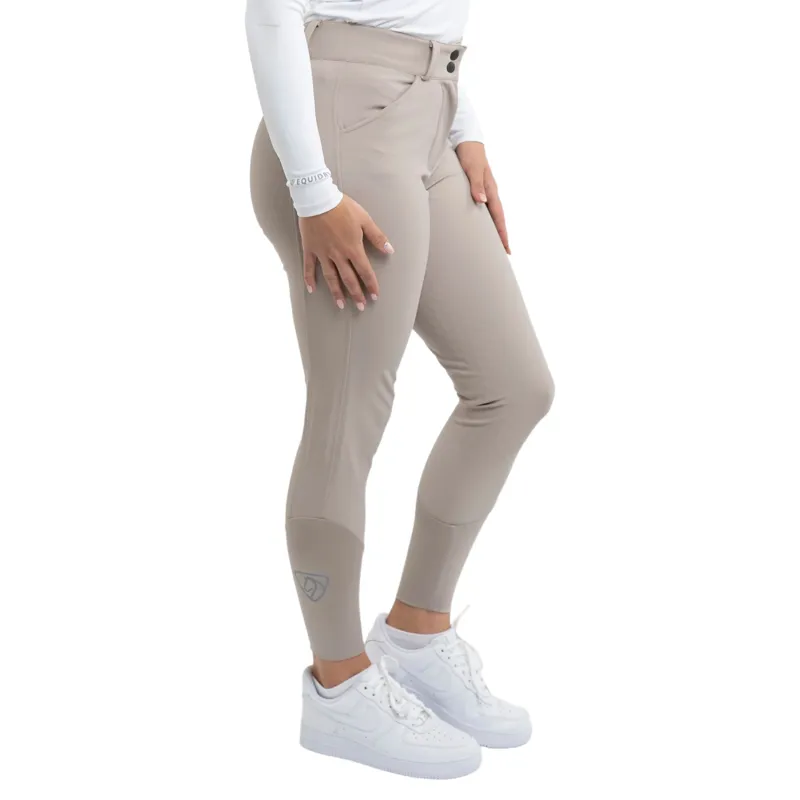 EQUIDRY Women's Waterproof Riding Breeches - Beige-2