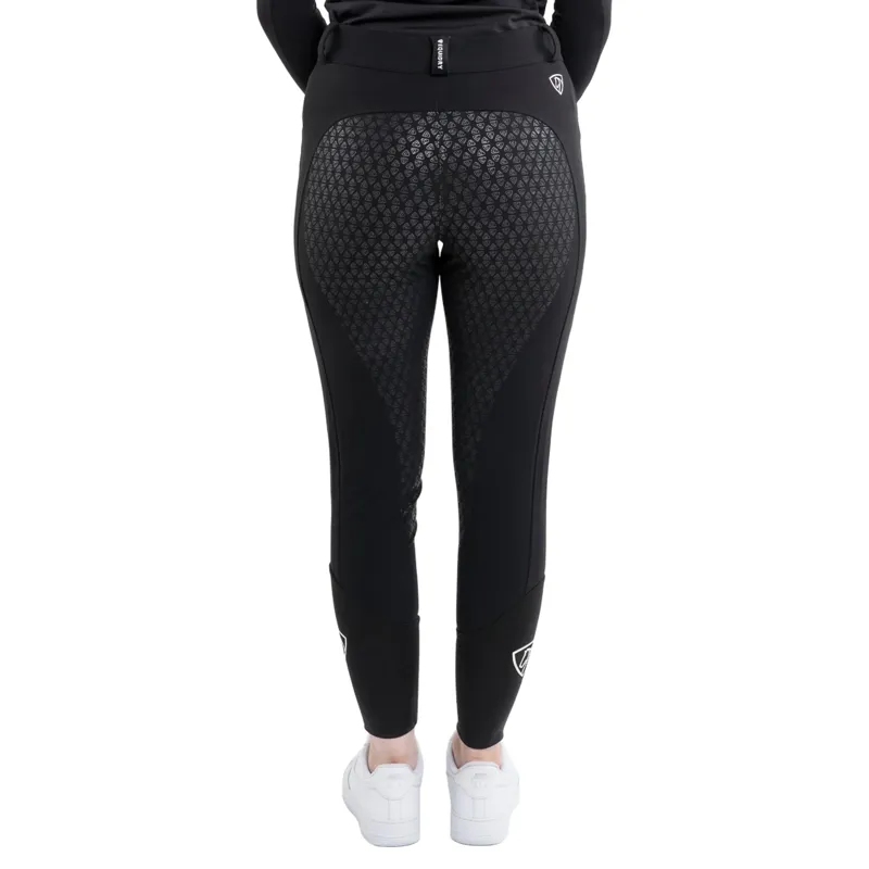 EQUIDRY Womens Waterproof Riding Breeches - Black-2