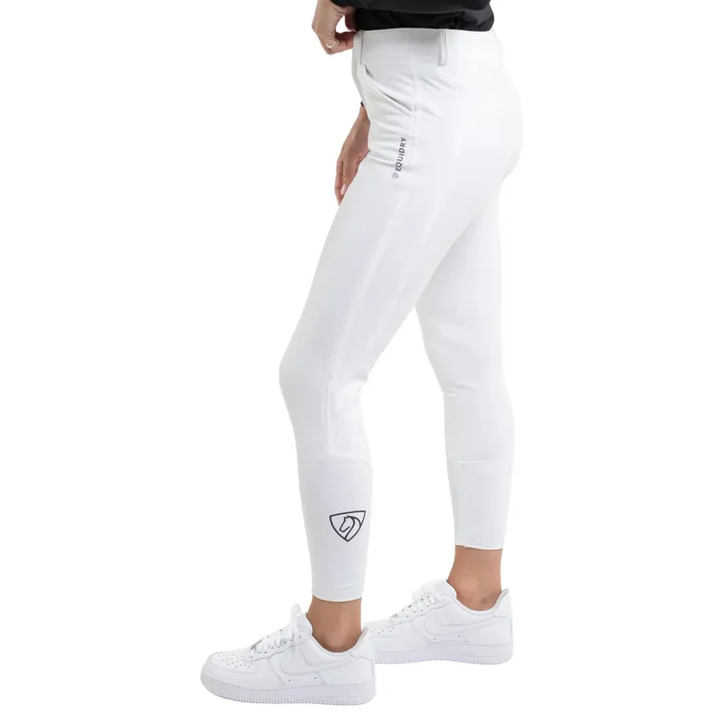 EQUIDRY Women's Waterproof Competition Breeches - White-1