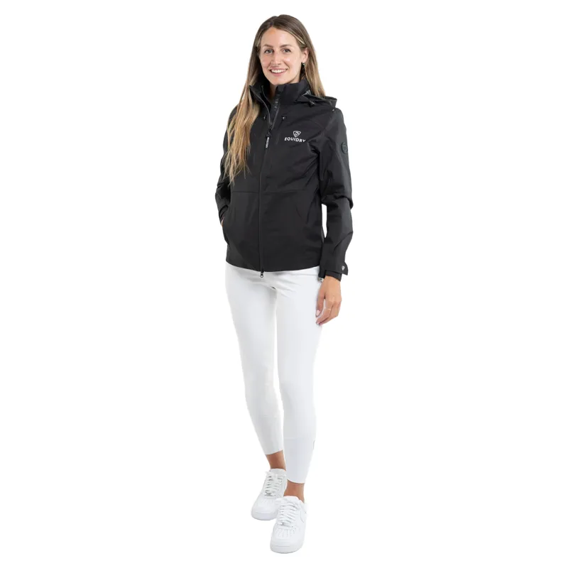 EQUIDRY Women's Waterproof Competition Breeches - White-6