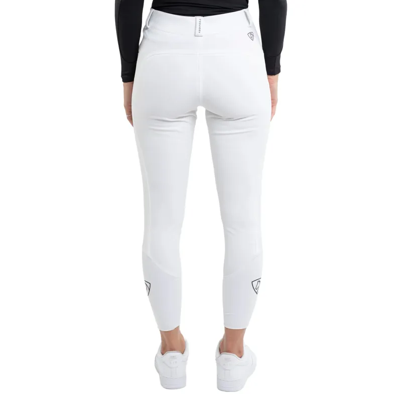 EQUIDRY Women's Waterproof Competition Breeches - White-2