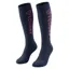 EQUIDRY Waterproof Tall Socks - Navy/Raspberry
