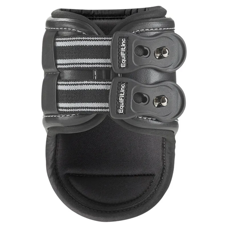 EquiFit D-Teq Hind Boots with ImpacTeq Liners - Black/Black-1