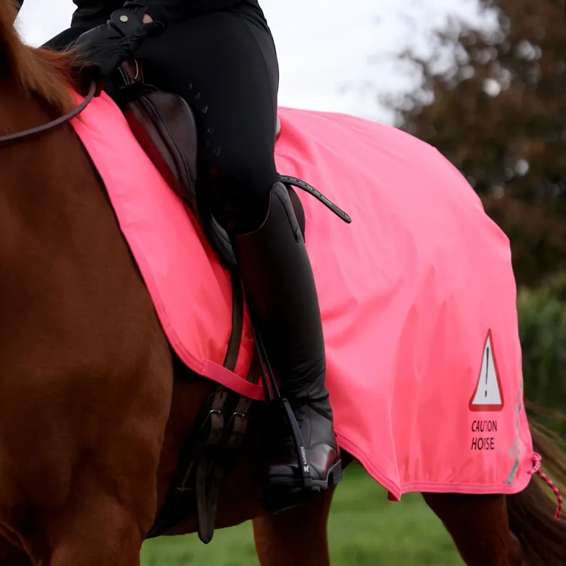 EQUI-FLECTOR Waterproof Quarter Sheet - Pink-3