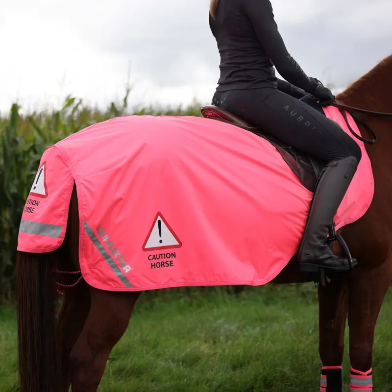 EQUI-FLECTOR Waterproof Quarter Sheet - Pink
