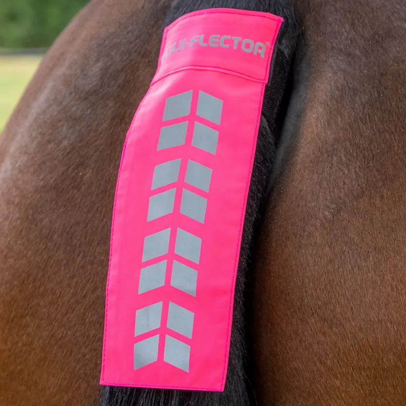 EQUI-FLECTOR Tail Strap - Pink