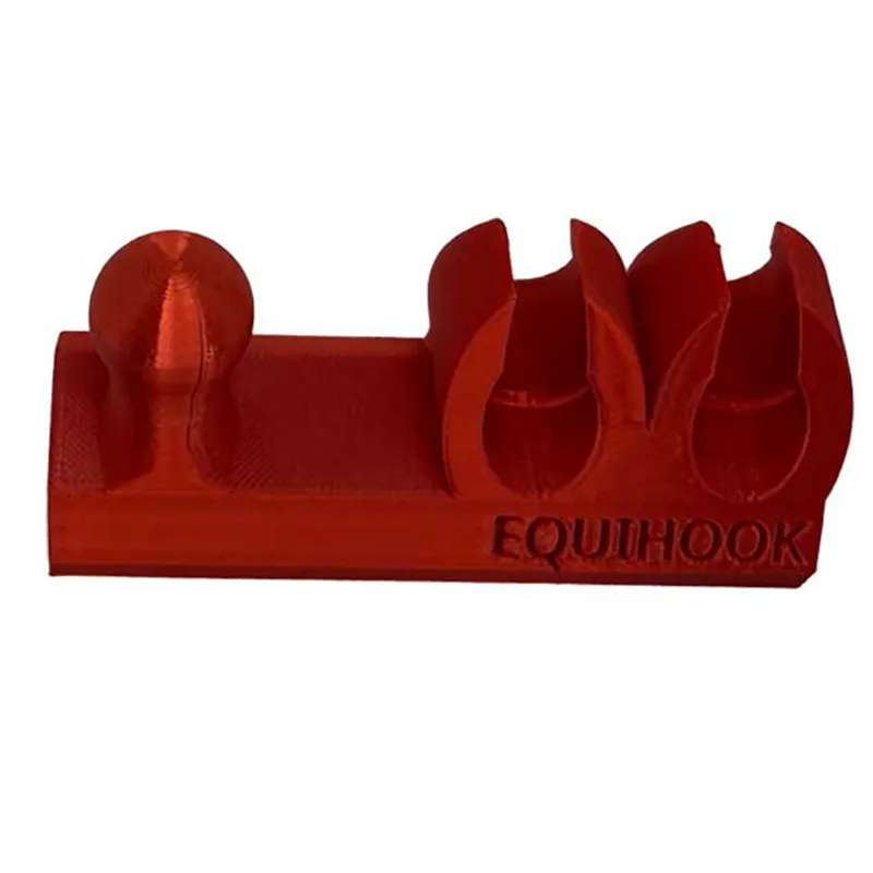 EquiHook Magnetic Crop and Kit Holder - Shiny Red