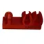 EquiHook Magnetic Crop and Kit Holder - Shiny Red
