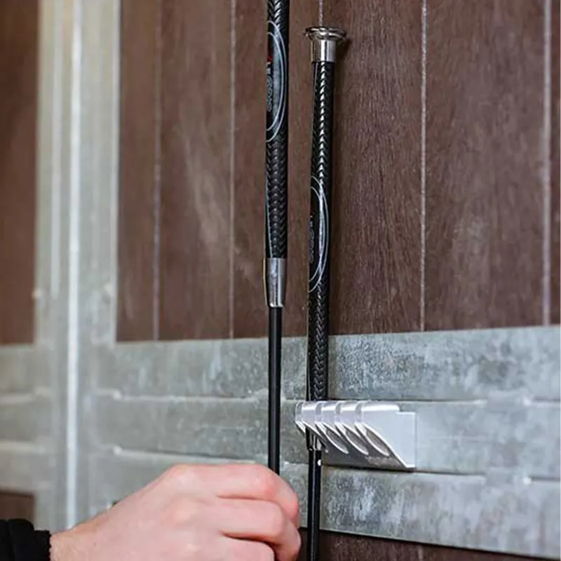 EquiHook Whip Rack - Silver-1