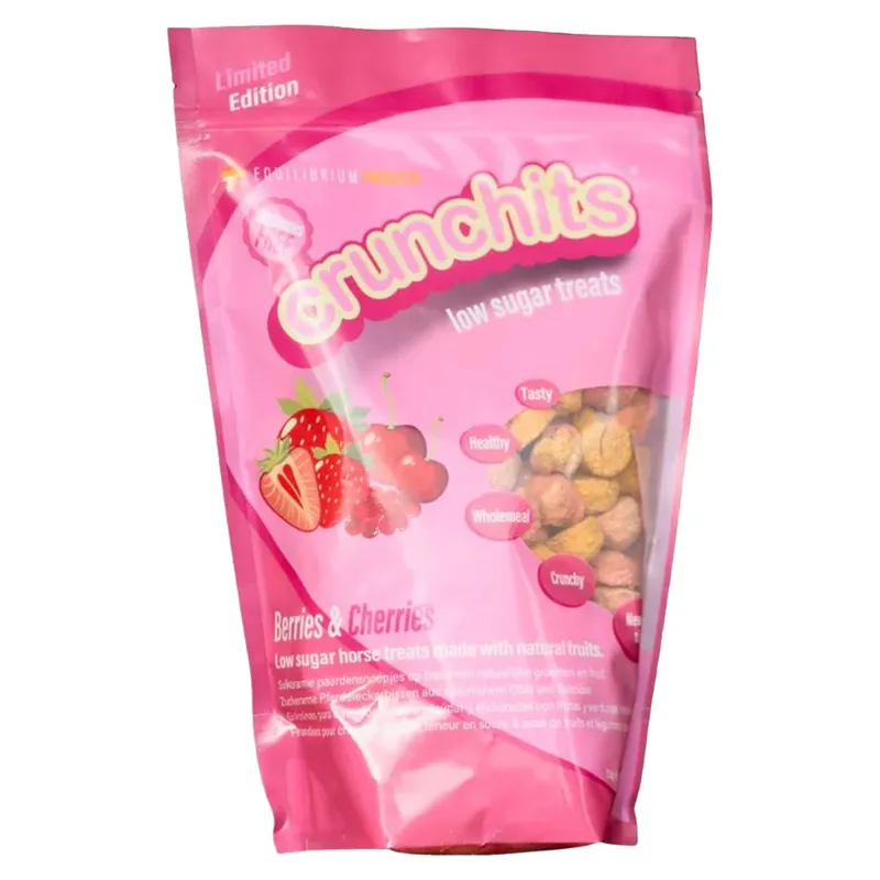 Equilibrium Crunchits Horse Treats - Berries and Cherries