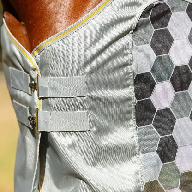 Equilibrium Field Relief Waterproof Detachable Neck Fly Sheet - Grey-8