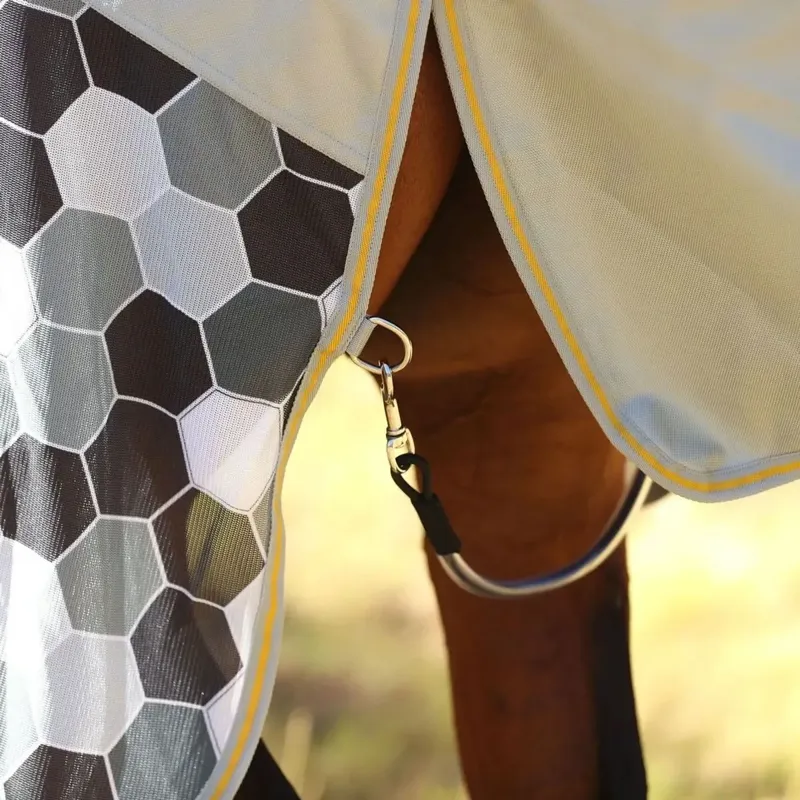 Equilibrium Field Relief Waterproof Detachable Neck Fly Sheet - Grey-9