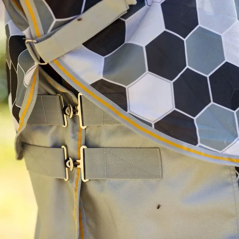 Equilibrium Field Relief Waterproof Detachable Neck Fly Sheet - Grey-4