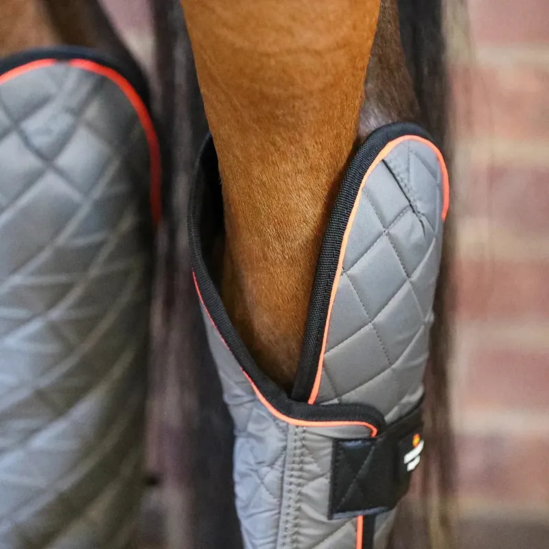 Equilibrium Magnetic Hock and Hind Leg Boots - Grey Pre-Order-4