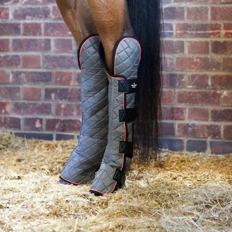 Equilibrium Magnetic Hock and Hind Leg Boots - Grey Pre-Order-6