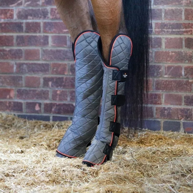 Equilibrium Magnetic Hock and Hind Leg Boots - Grey Pre-Order-8