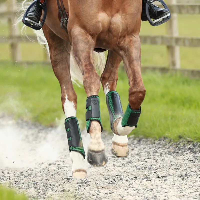 Equilibrium Tri-Zone Impact Sport Hind Boots - Hunter Green-1