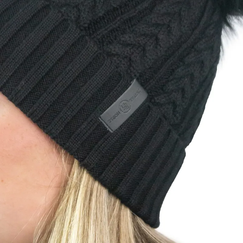 Equi Light Flashlight Pom Beanie - Black-4
