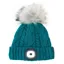 Equi Light Flashlight Pom Beanie Hat - Jade/Silver