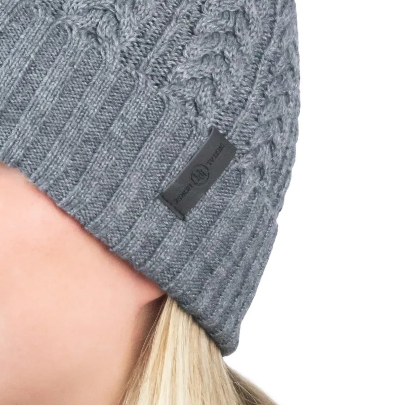 Equi Light Flashlight Pom Beanie Hat - Steel Grey-5