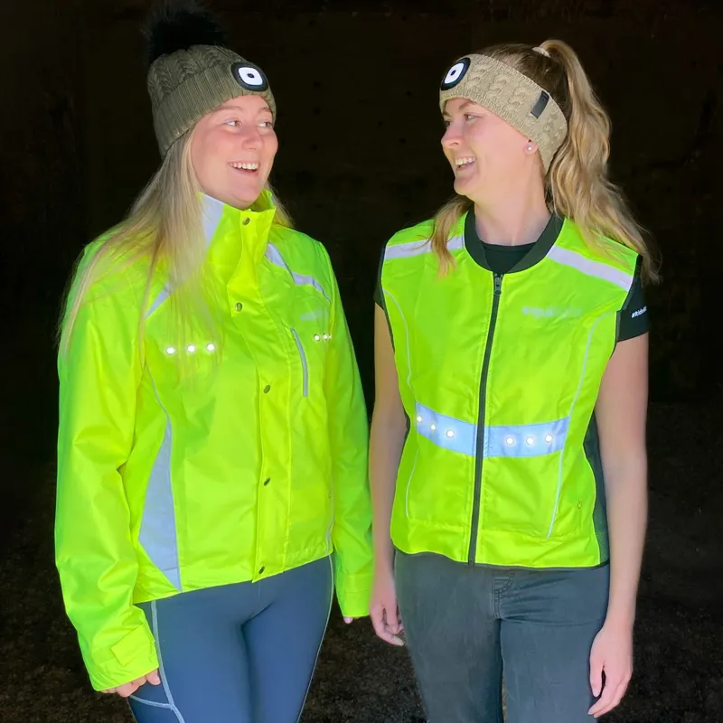 Equi Light Flashlight Pom Beanie Hat - Hunter Green-8