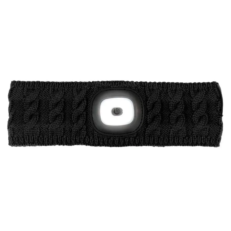 Equi Light Wool Head Flashlight Headband - Black