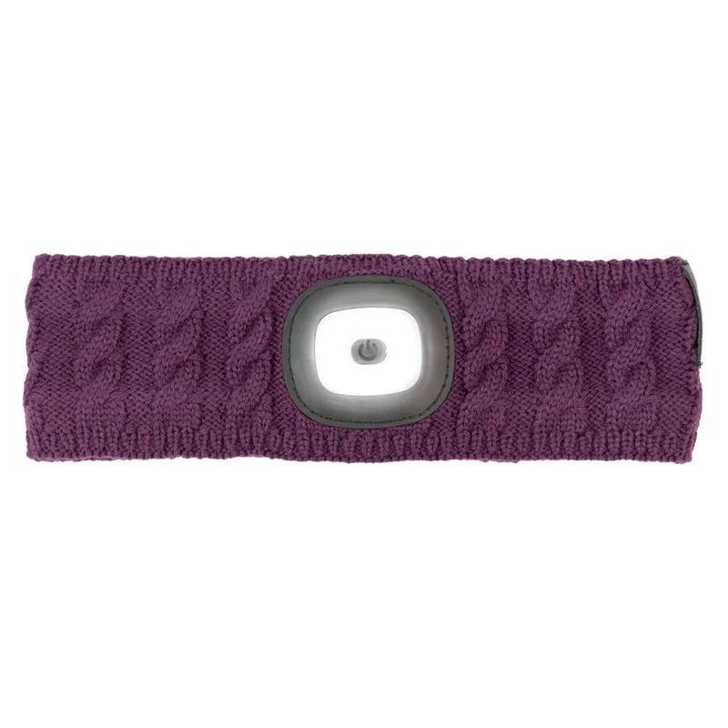 Equi Light Wool Headlamp Headband - Lavender