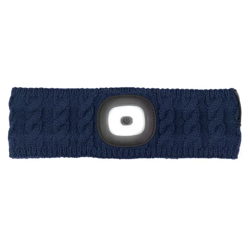 Equi Light Wool Headlamp Headband - Navy