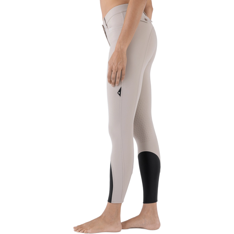 Equiline Atirk B-MOVE Knee Grip Women's Competition Breeches - Beige-3