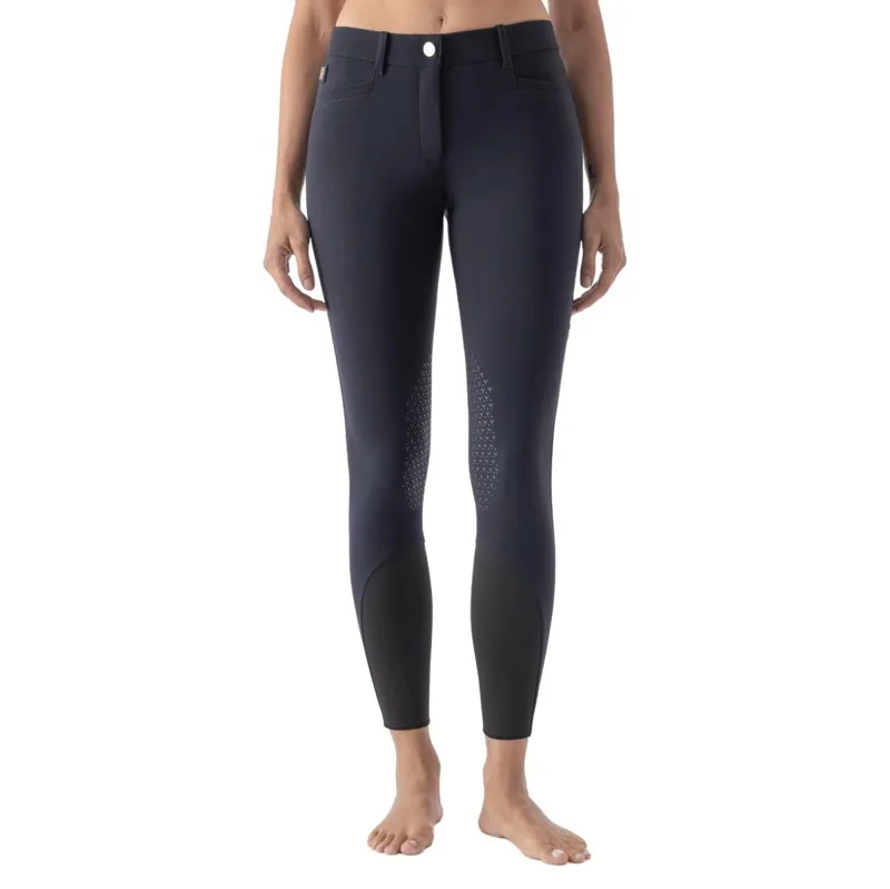 Equiline Atirk B-MOVE Knee Grip Womens Breeches - Blue