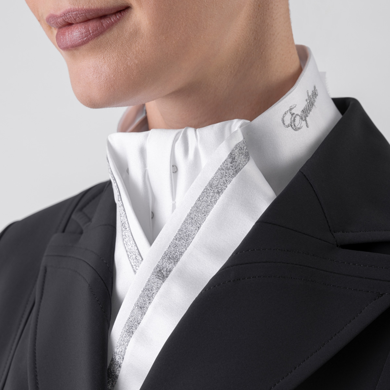 Equiline Aurora Womens Dressage Tails - Black-4