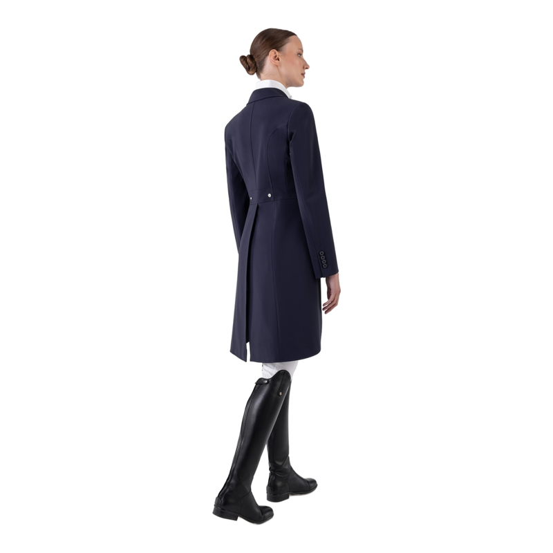 Equiline Aurora Women's Dressage Tails - Blue-5