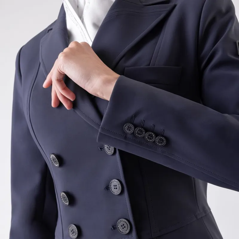 Equiline Aurora Women's Dressage Tails - Blue-6