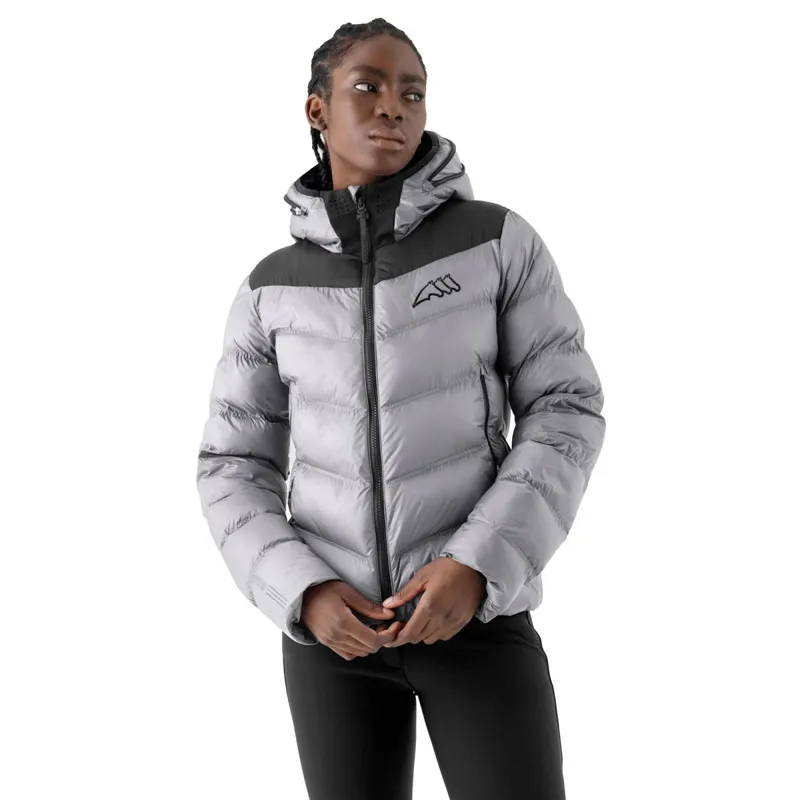 Equiline Caiety Womens Ripstop Padded Jacket - Sleet Grey