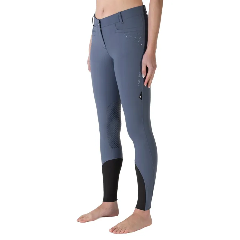 Equiline Eqash Strass Knee Grip Women's Breeches - Avio