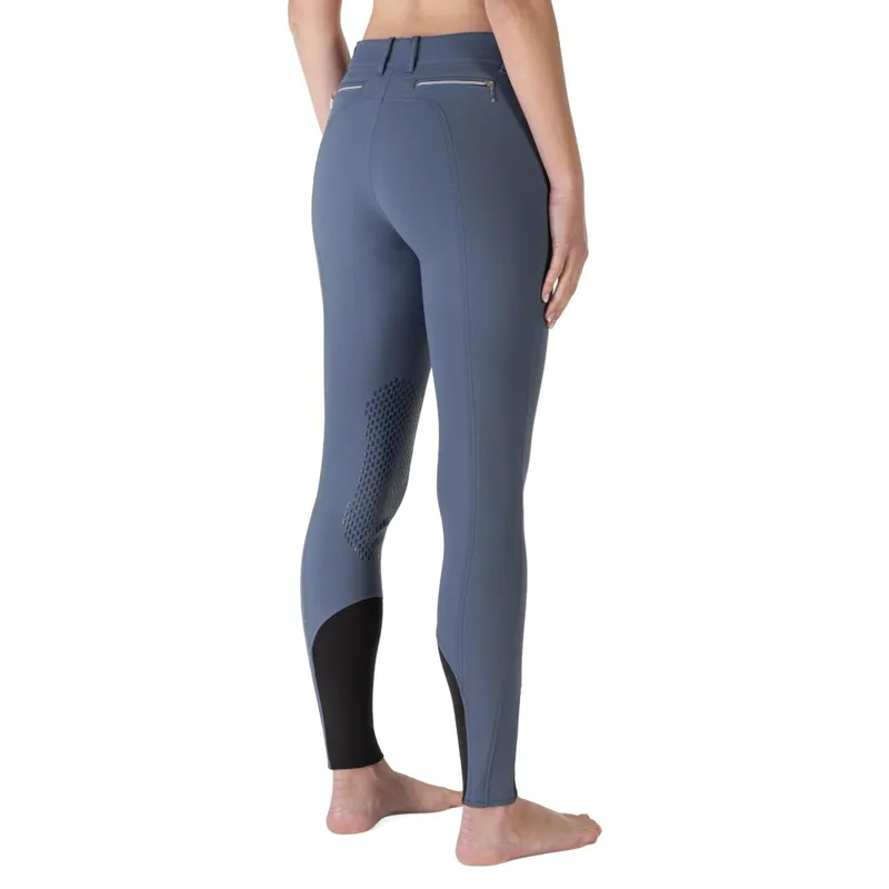 Equiline Eqash Strass Knee Grip Women's Breeches - Avio-3